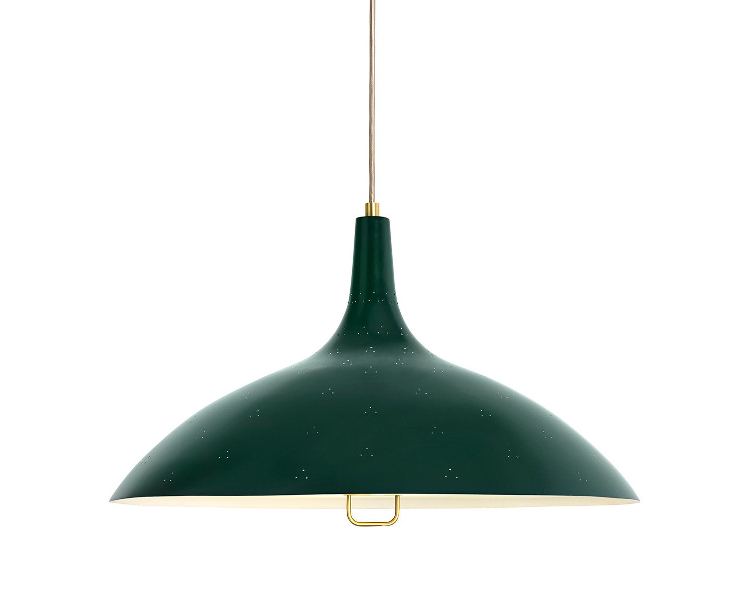 1965 Pendel | Mässing, Grön