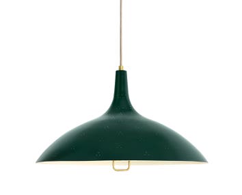 1965 Pendel | Mässing, Grön