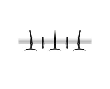 Hanger Kroklist Svart