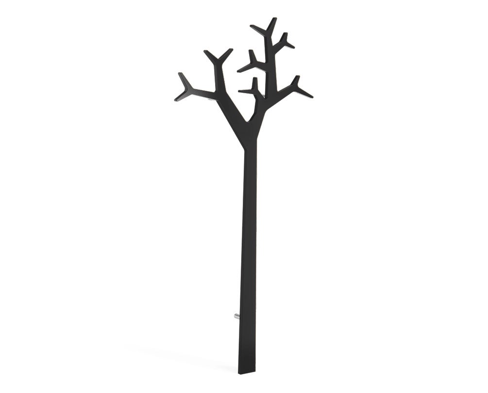 Tree rockhängare vägg hög | Svart