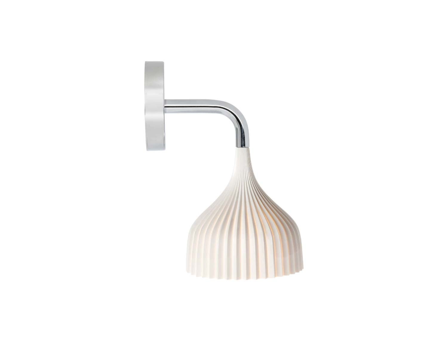 E' Vägglampa White