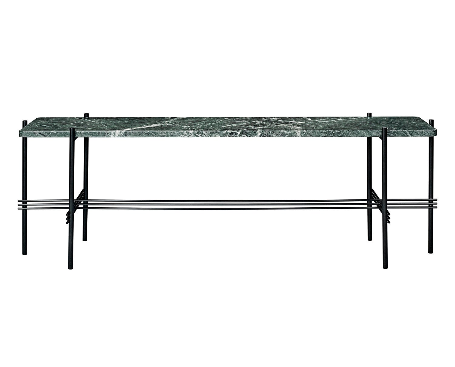 TS Console low i Svart/ grön marmor