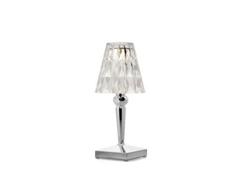 Battery Portabel Lampa | Chrome