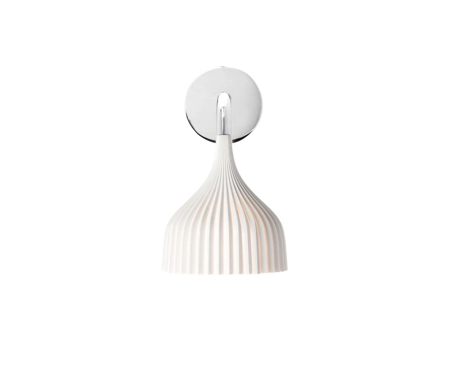 E' Vägglampa White