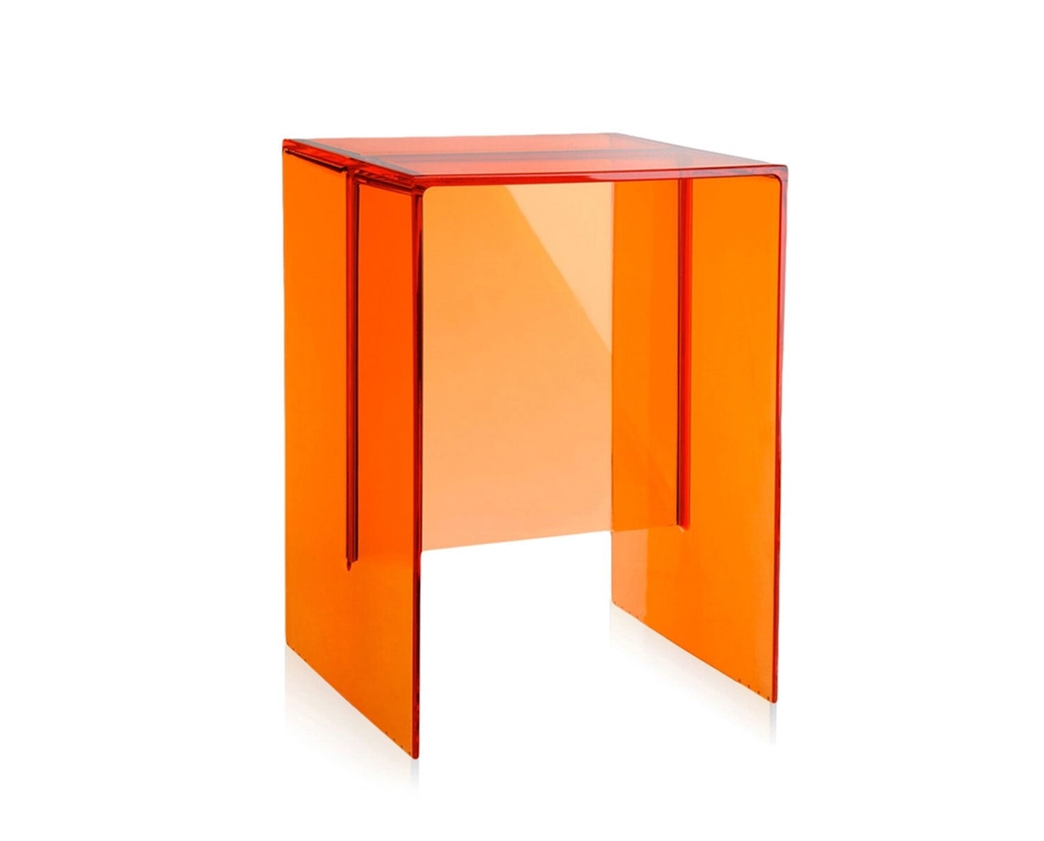 Kartell-Max-Beam-Side-Table-Tangerine