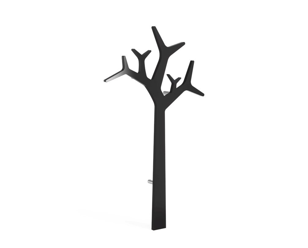 Tree Rockhängare Vägg Svart