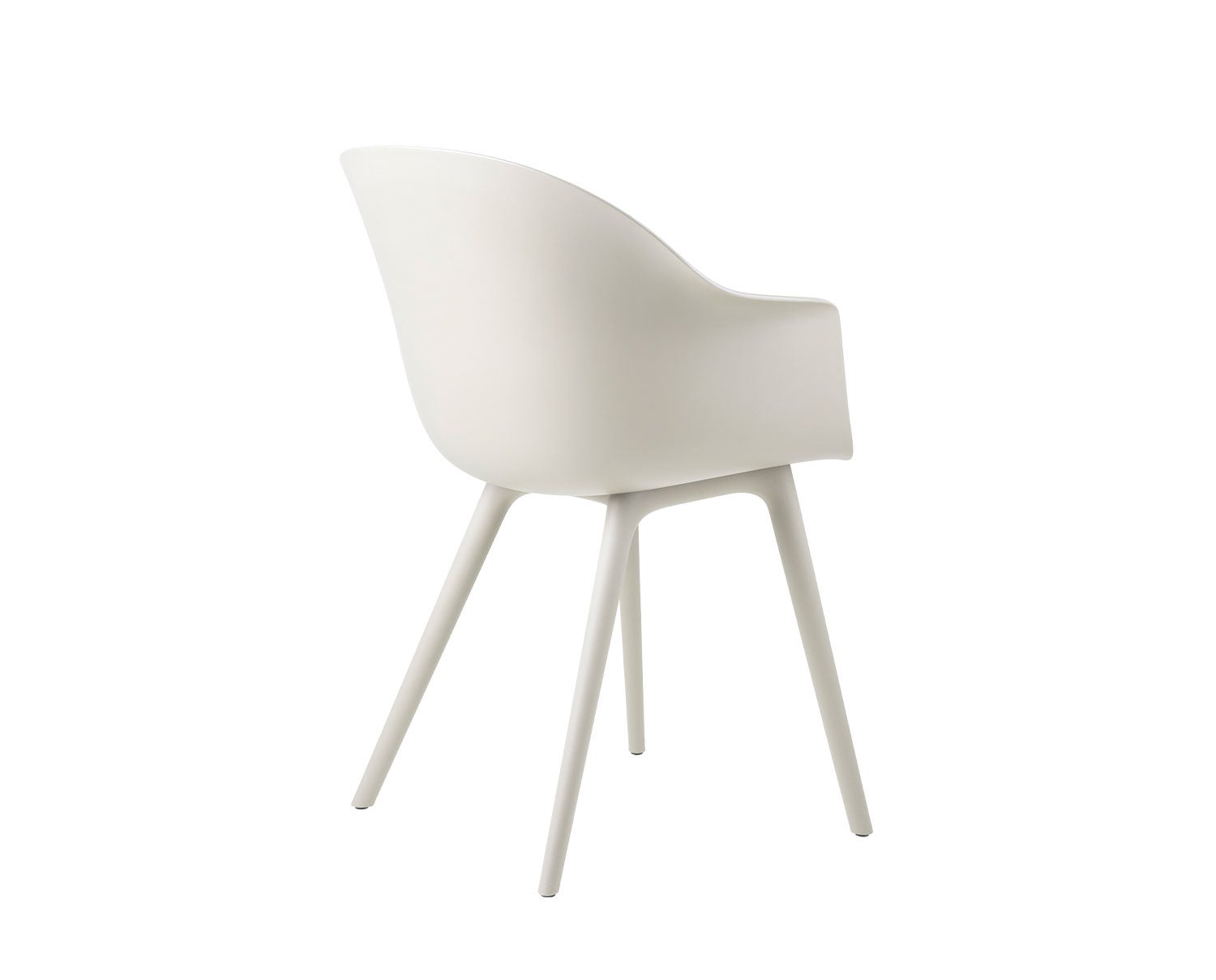 Bat Utomhusstol Alabaster White