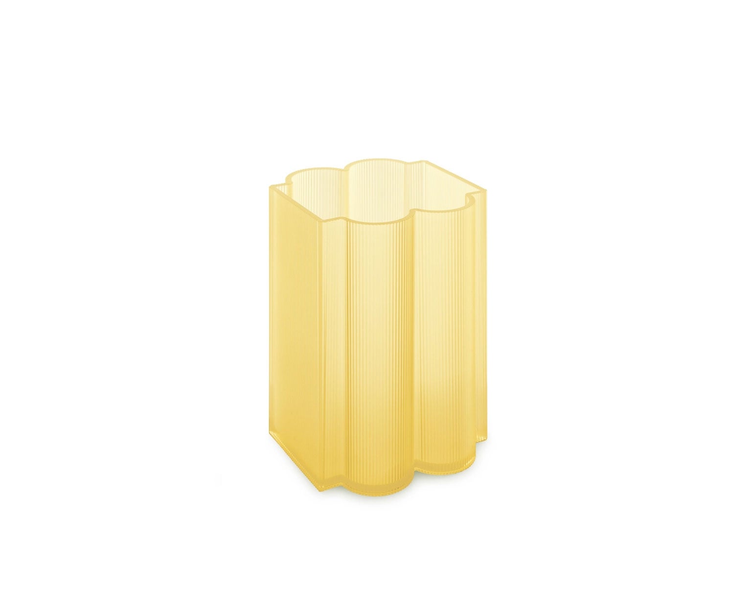 Kartell-Okra-Vase-H24-Yellow-2