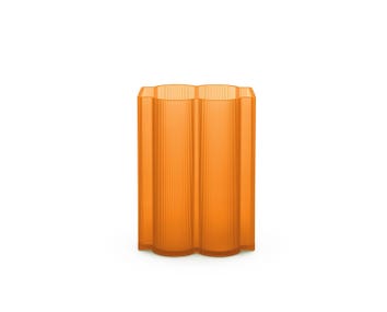 Kartell-Okra-Vase-H24-Orange