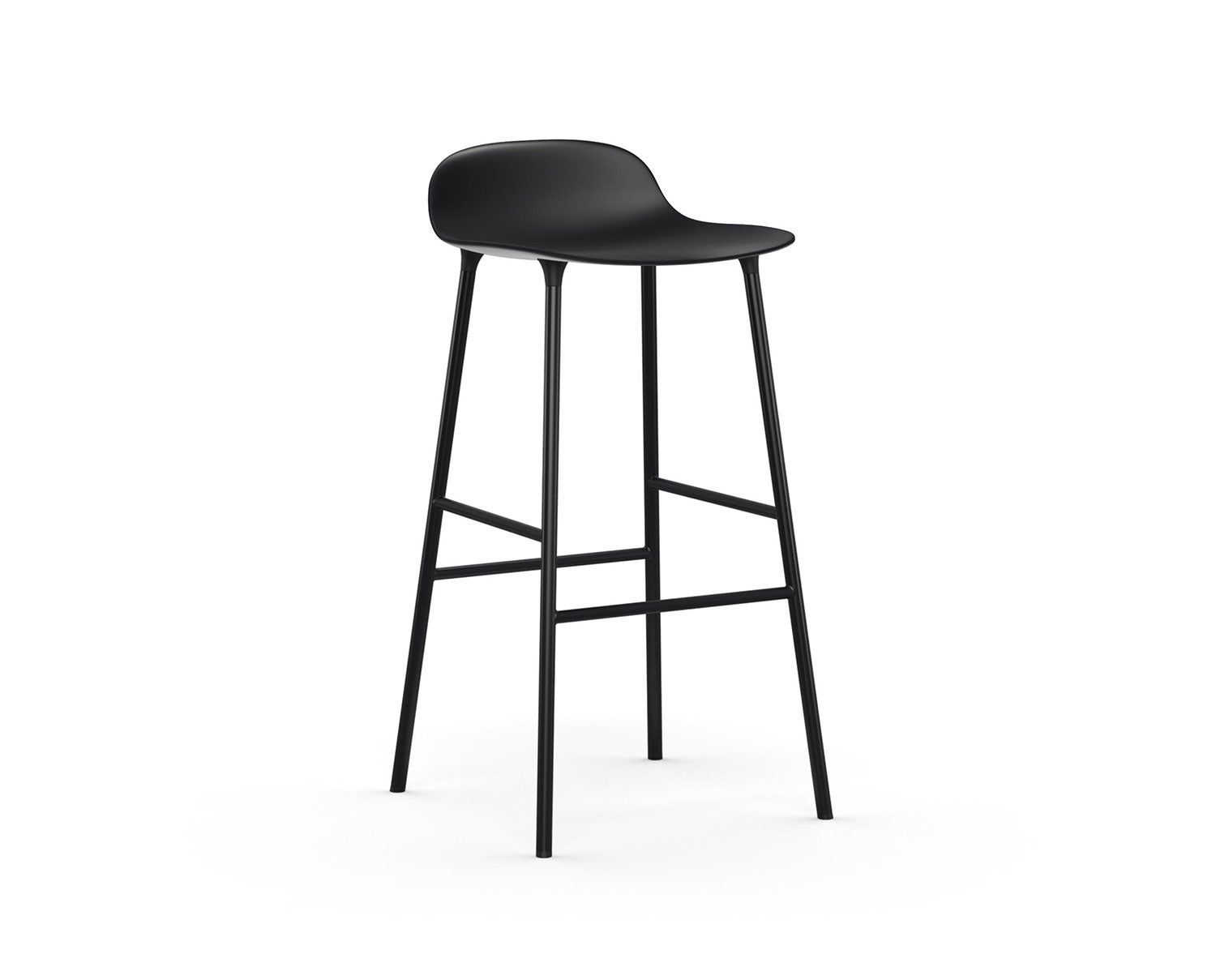 Form-Barpall-Steel-Black