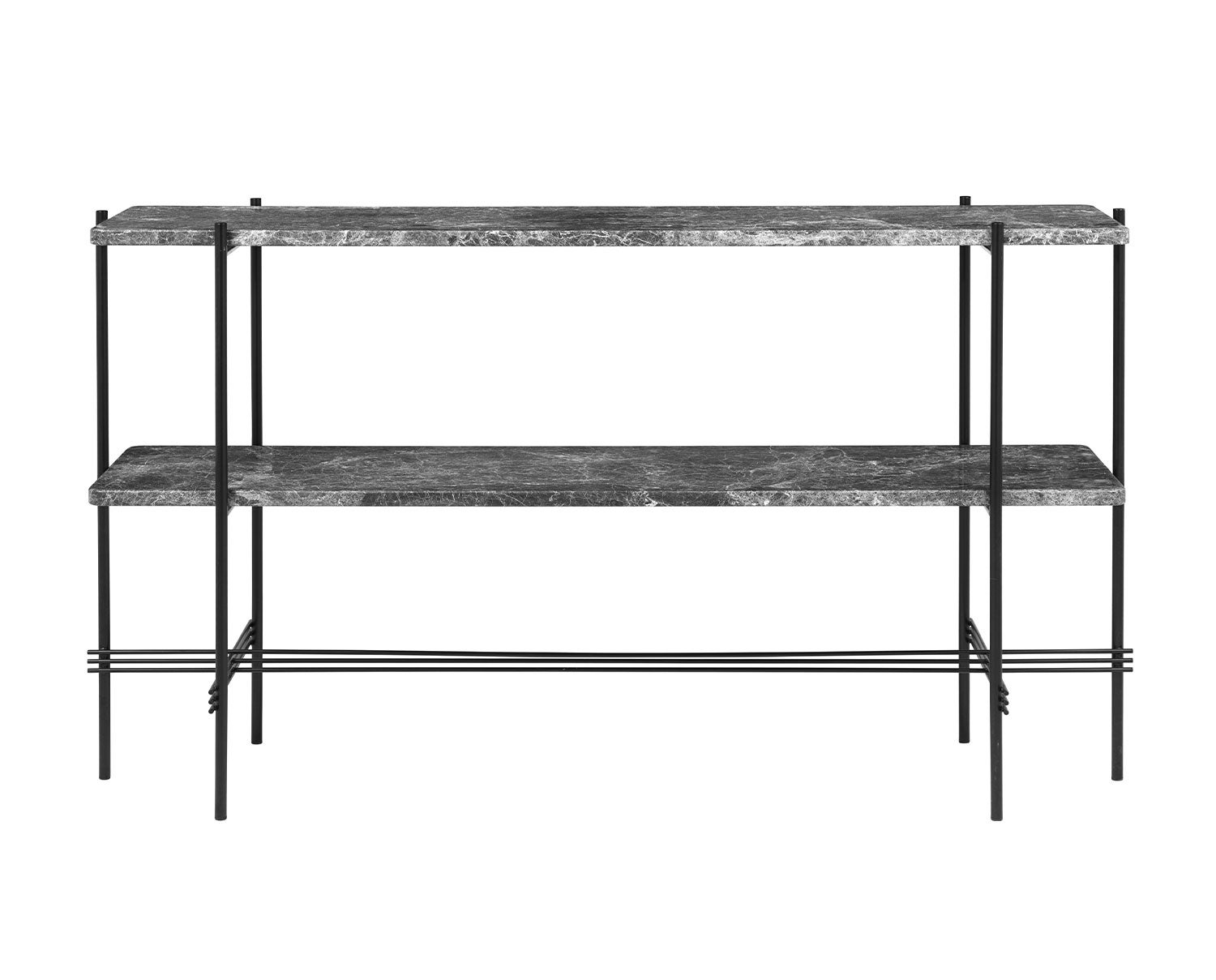 TS Console i Svart/ Grå marmor