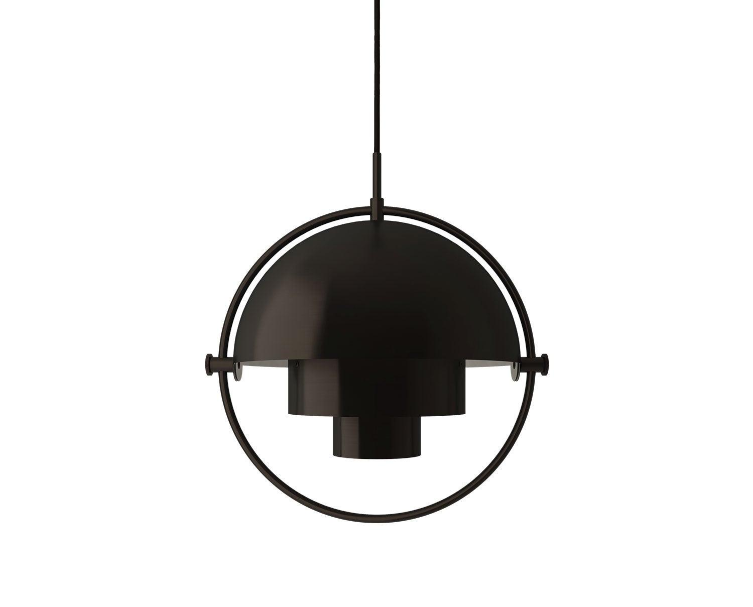 Multi-Lite Pendel Small | Svart Mässing