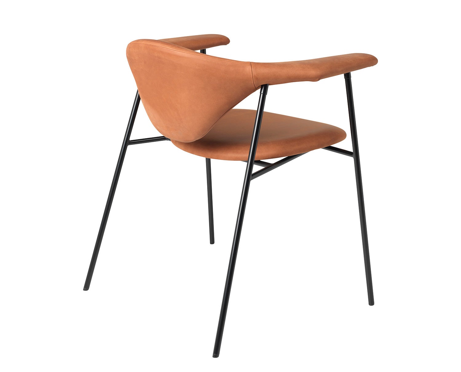 Masculo stol Sorensen läder Dunes Rust 21002