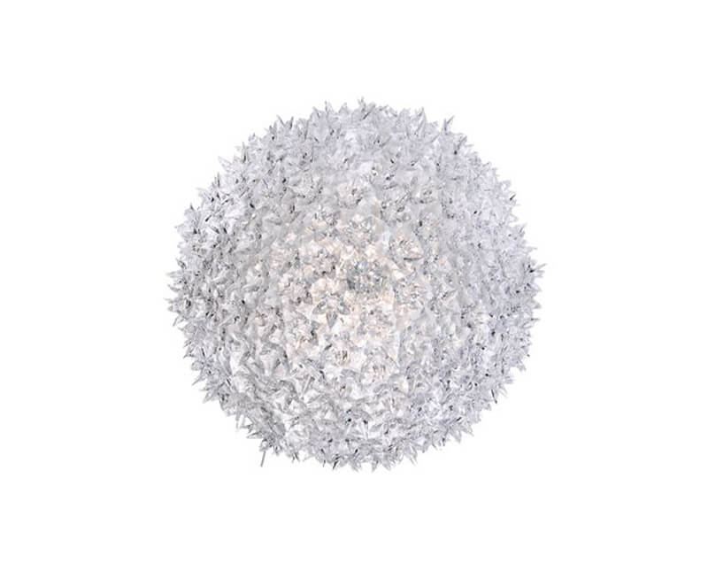 Bloom Plafond från Kartell i färgen Crystal