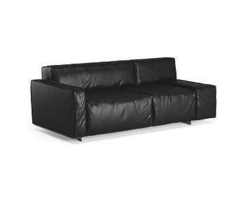 Soffan Boxplay i 2-sitsig modell, klädd i lädret Baltique 99011