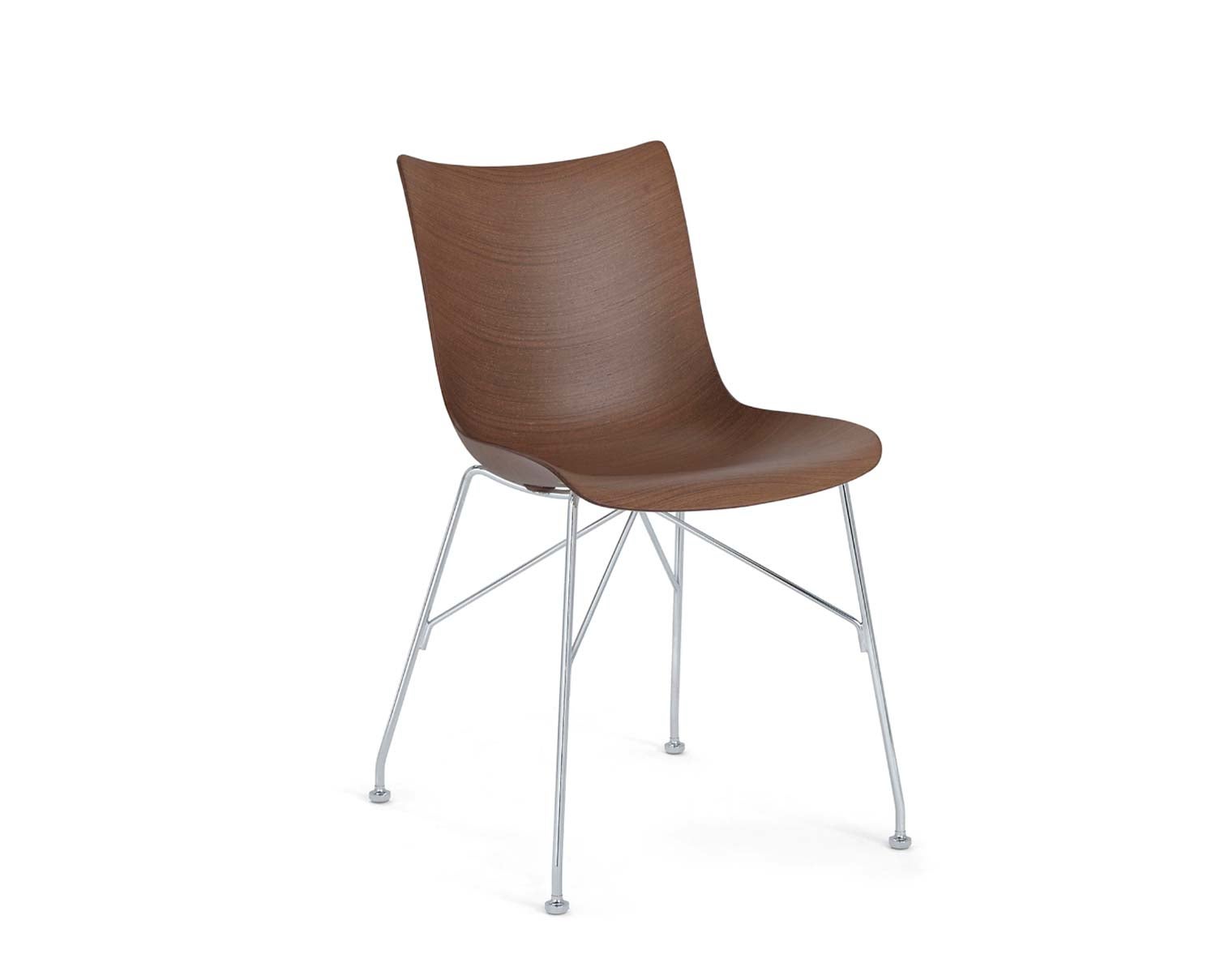 P-WOOD-DARK-BASIC-VEENER-chrome-Kartell
