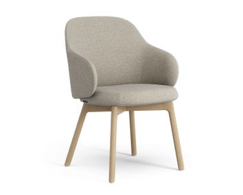 Pillo-Arm-Chair-Gudbrandsdalen-Amdal-325-Beige-Oak-Stained-Ash