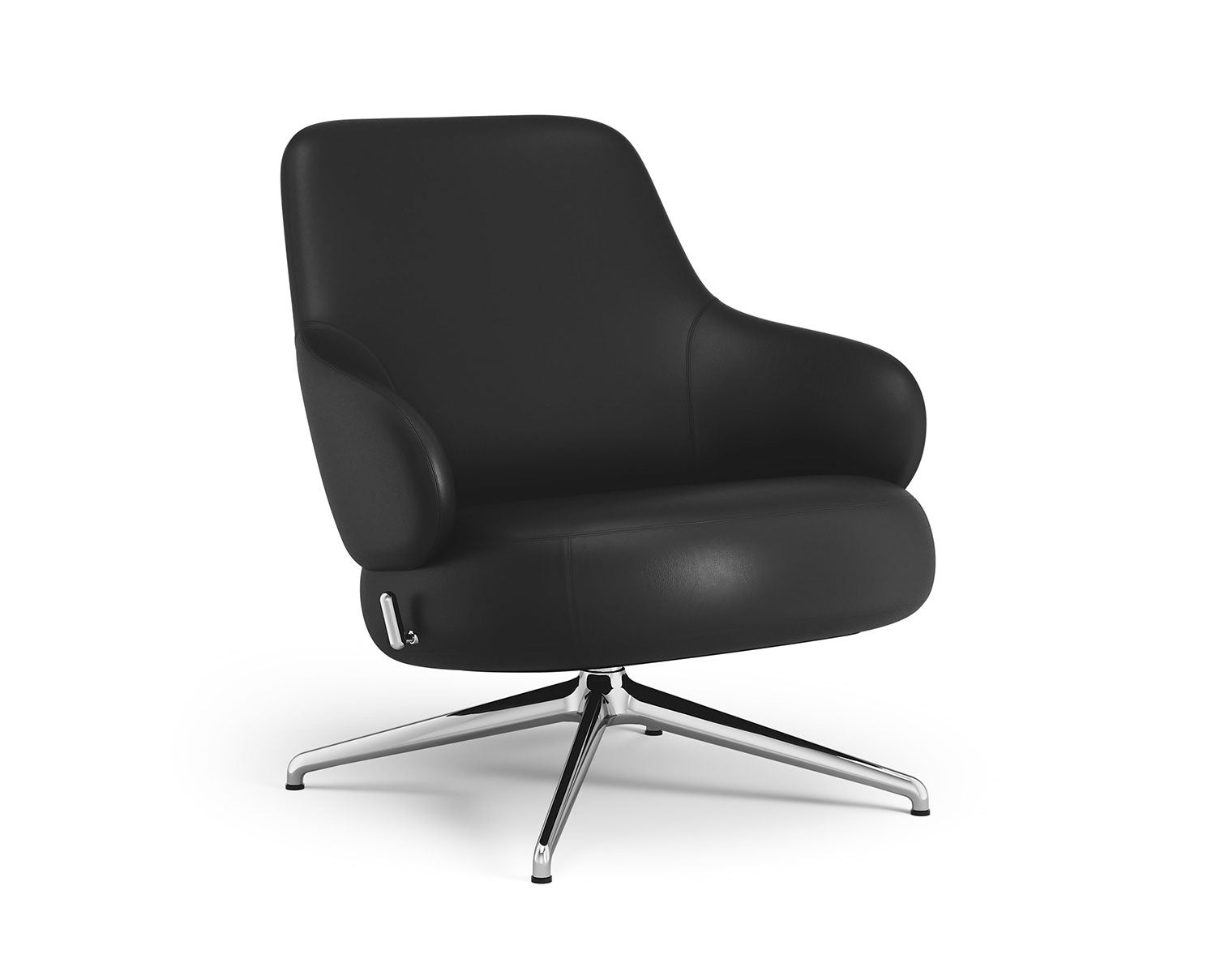Låg | Läder Baltique 99011 | Aluminium