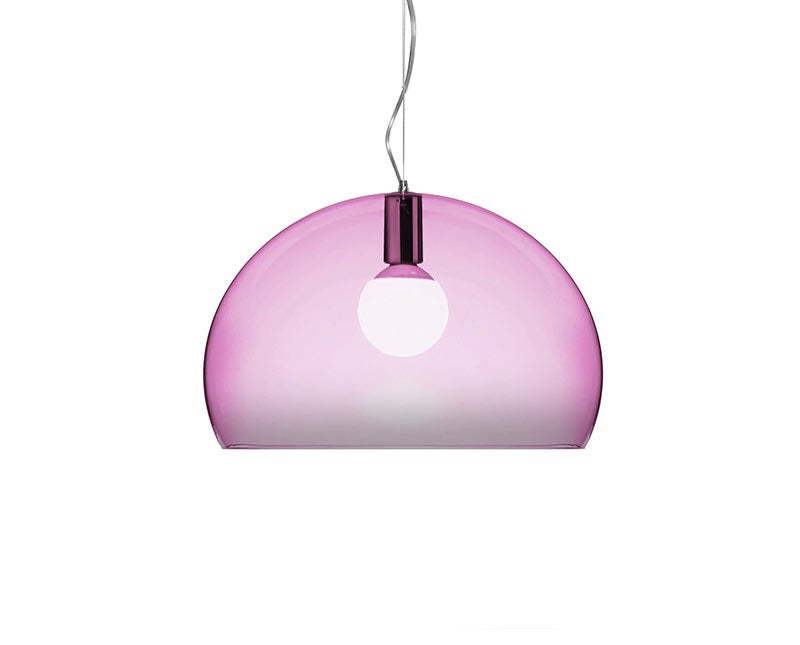 Fl/y Taklampa Rosa