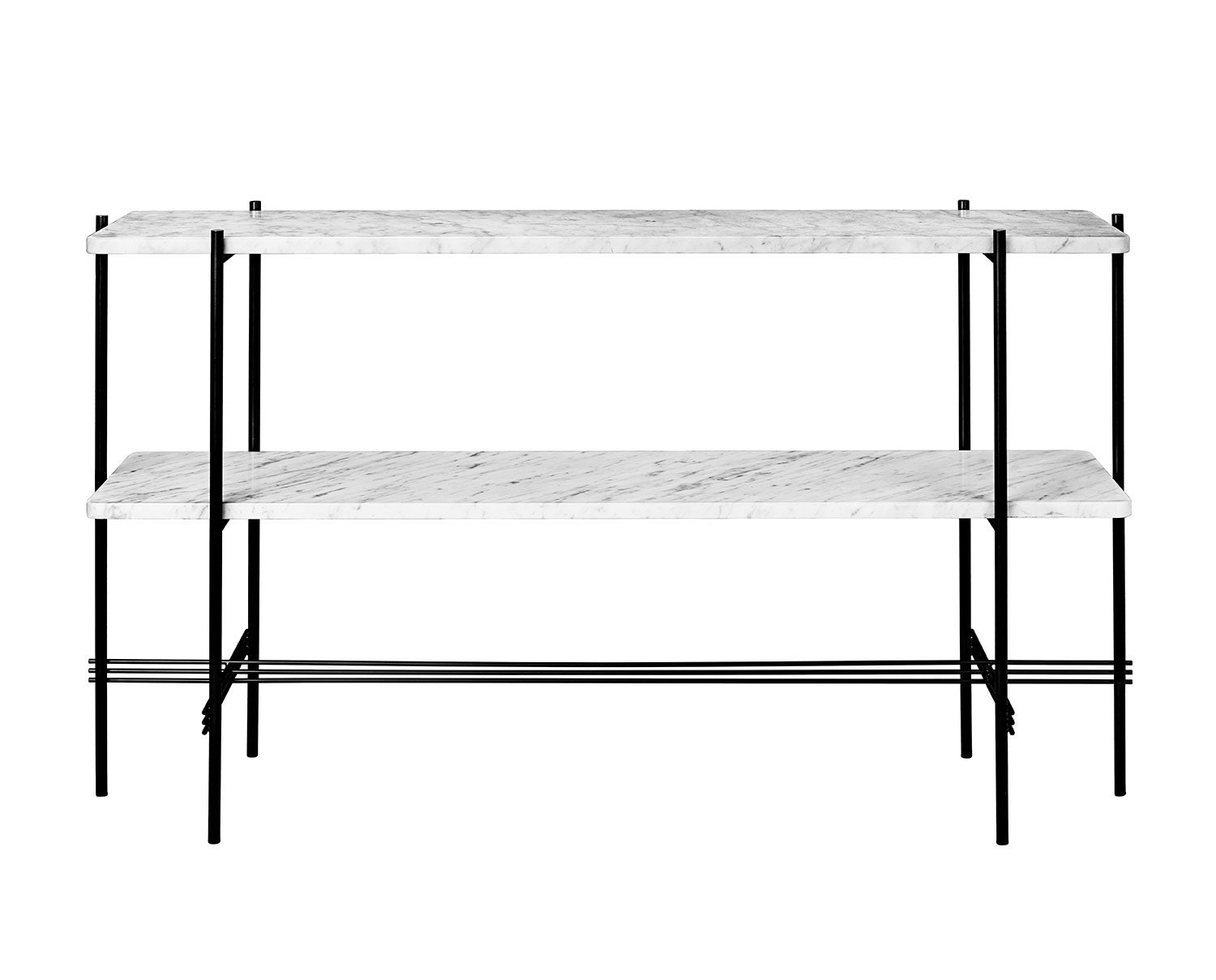 TS Console i svart/vit marmor
