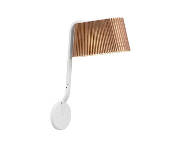 Owalo 7030 Vägglampa Valnöt
