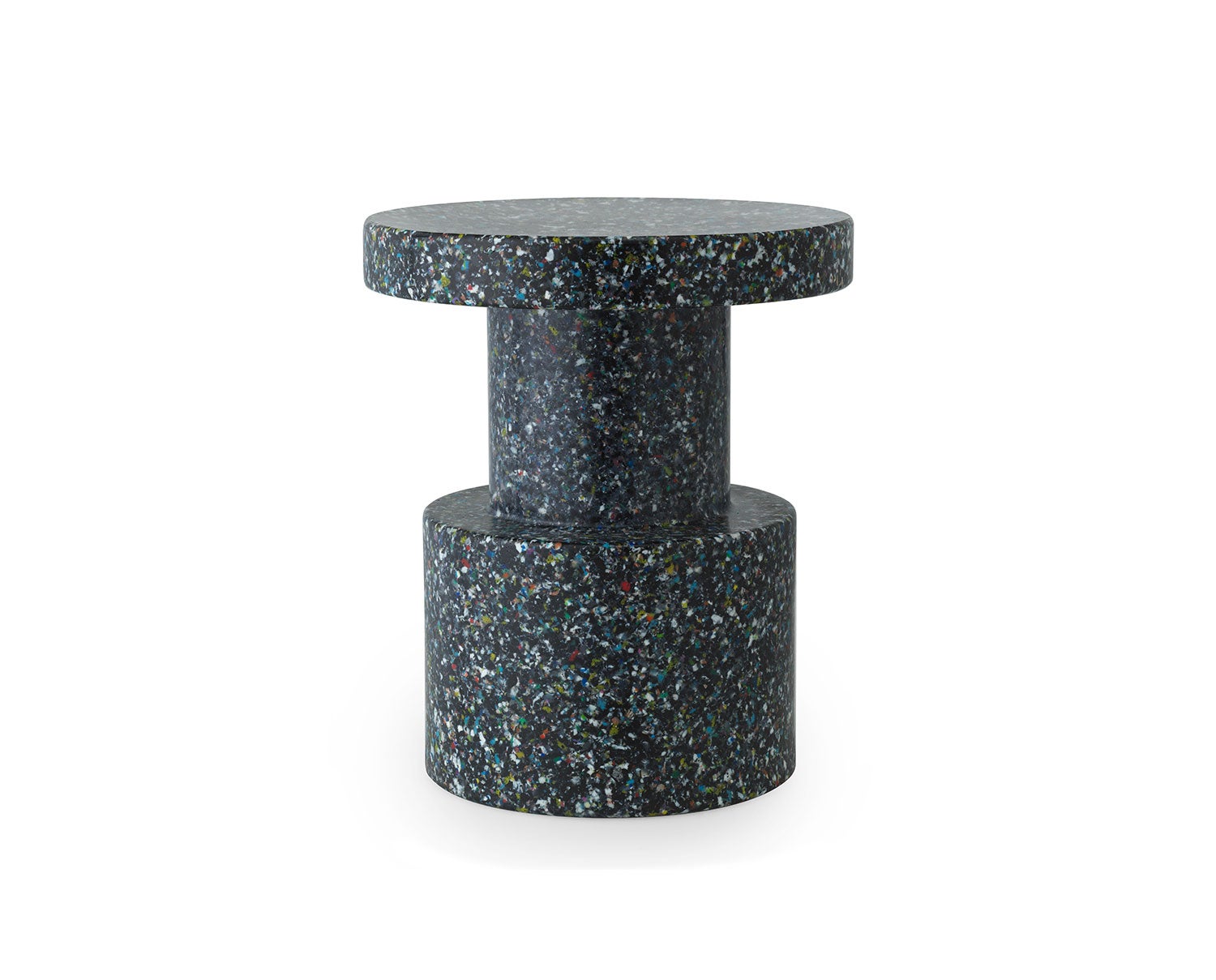 Bit Stool Black Multi