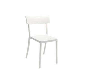 Catwalk stol Vit 03 från Kartell.