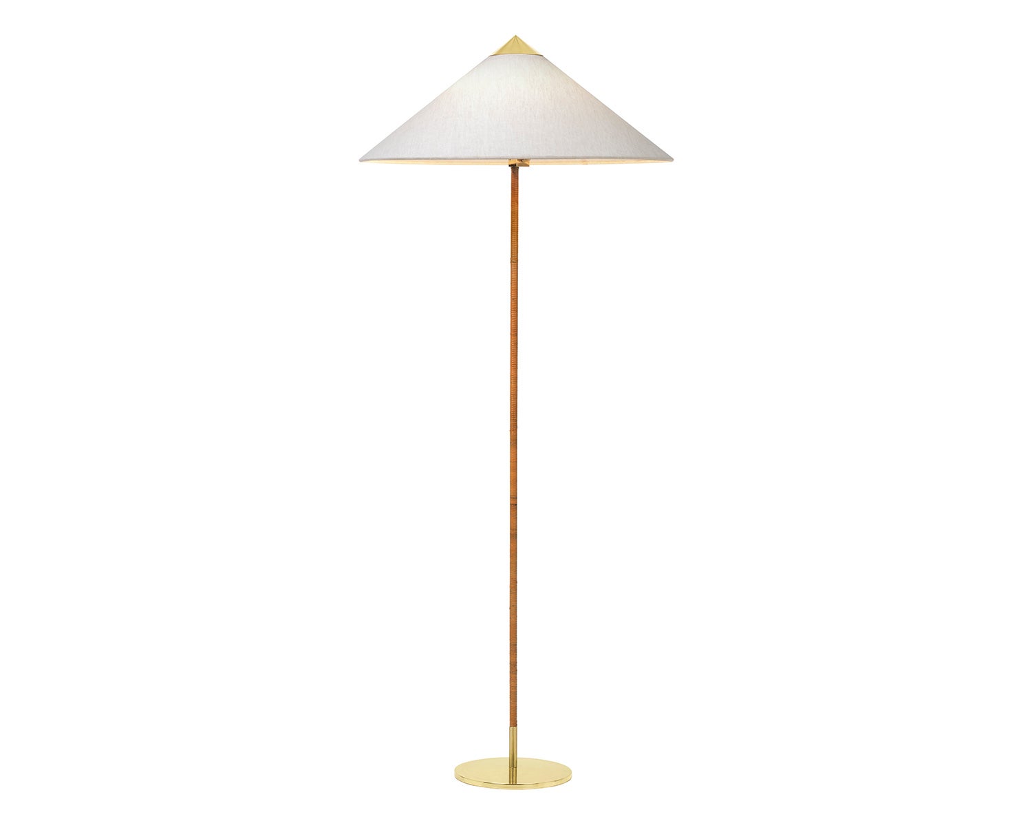 9602 Golvlampa med lampskärm i canvas