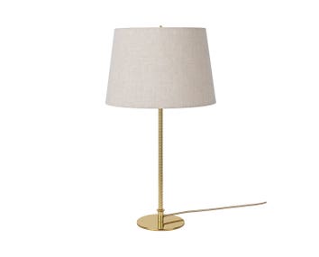 9205 Bordslampa Canvas Mässing