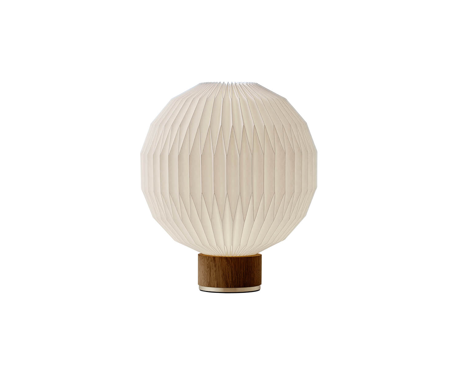 LeKlint375-bordslampa-medium-rokt-ek-papper