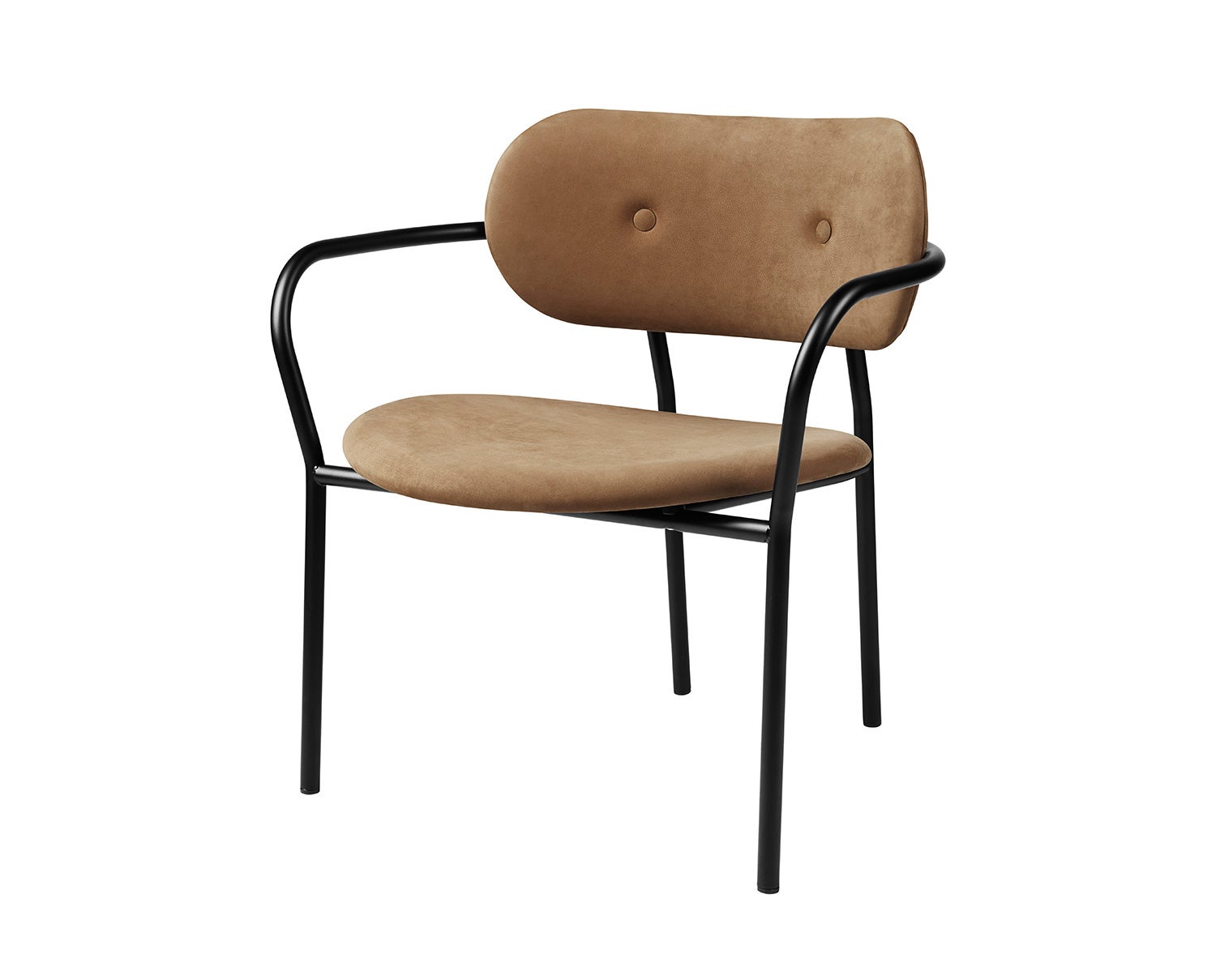 Coco Loungefåtölj Läder Chamois 1709