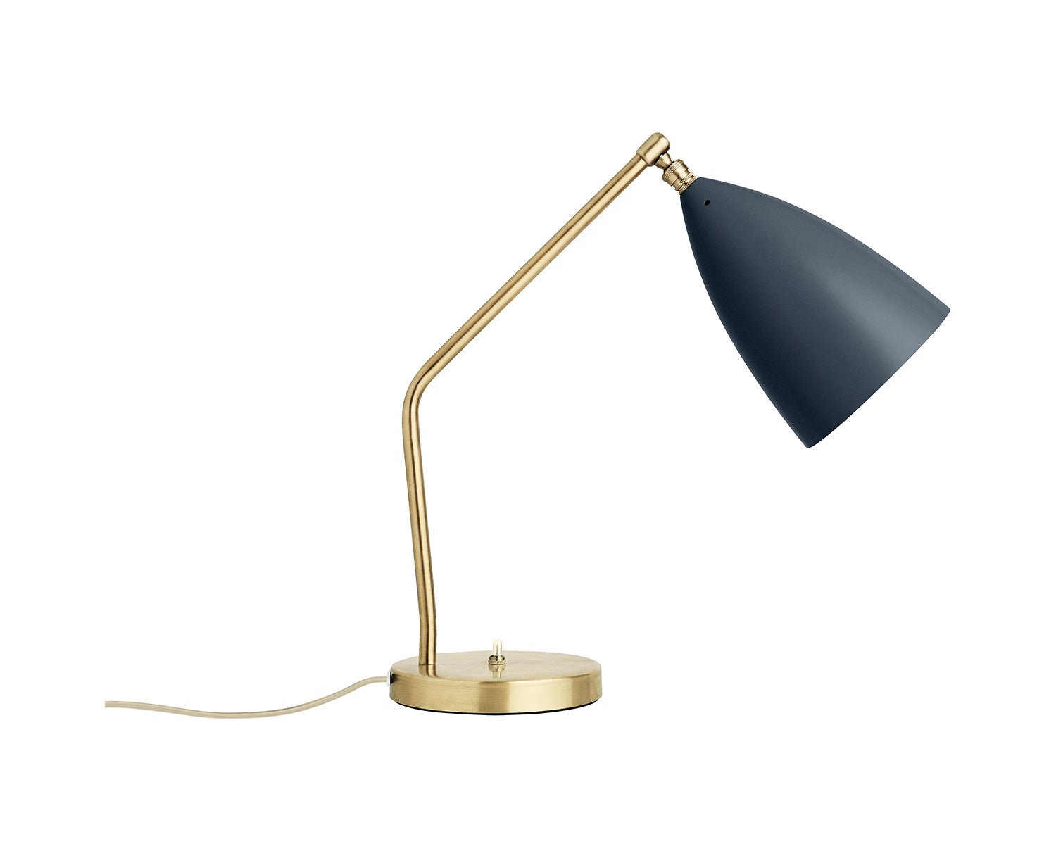 Gräshoppa Bordslampa Antracitgrå