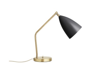 Gräshoppa Bordslampa Svart