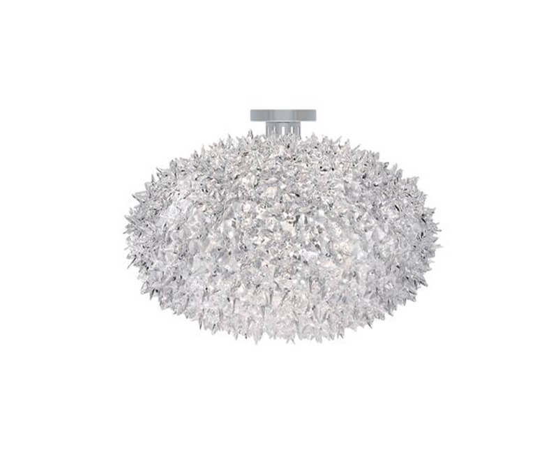 Bloom Plafond från Kartell i färgen Crystal