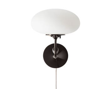 Stemlite Vägglampa Black Chrome